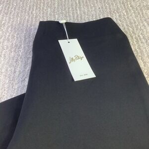 Lilly Pulitzer Christabel Ponte Crop Flare‎ Pants Black Womens Size S NWT